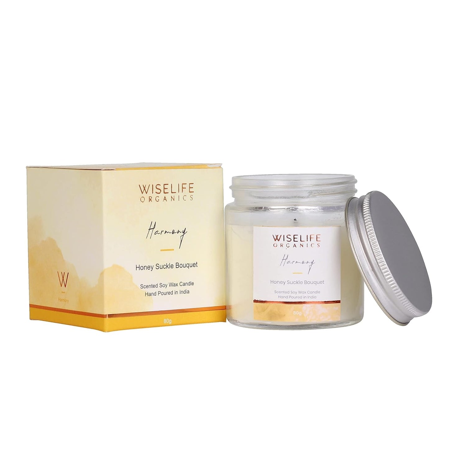 Organic Scented Candle - 80 Gram