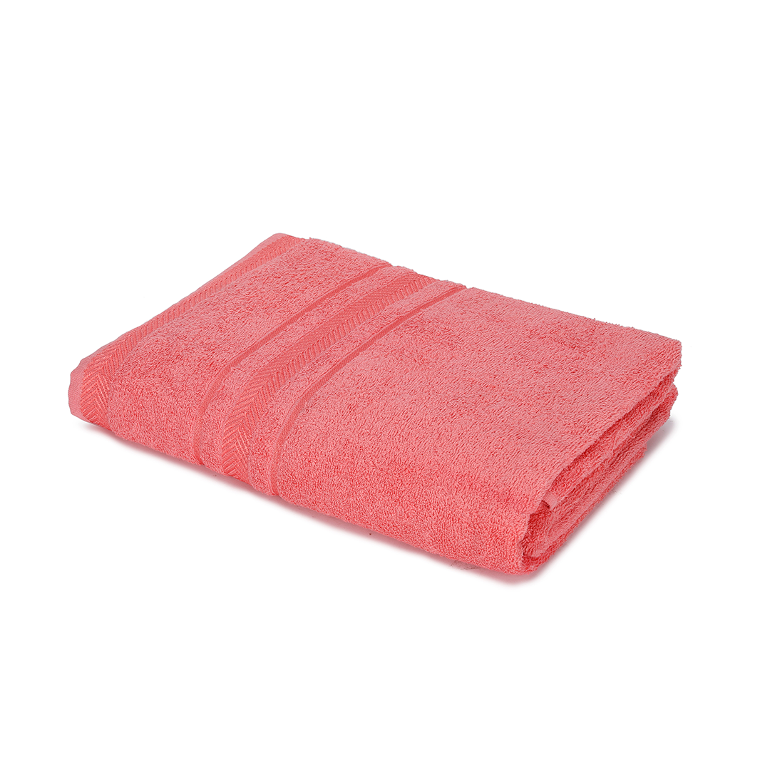 Bath Towel 500 GSM (Coral Red)