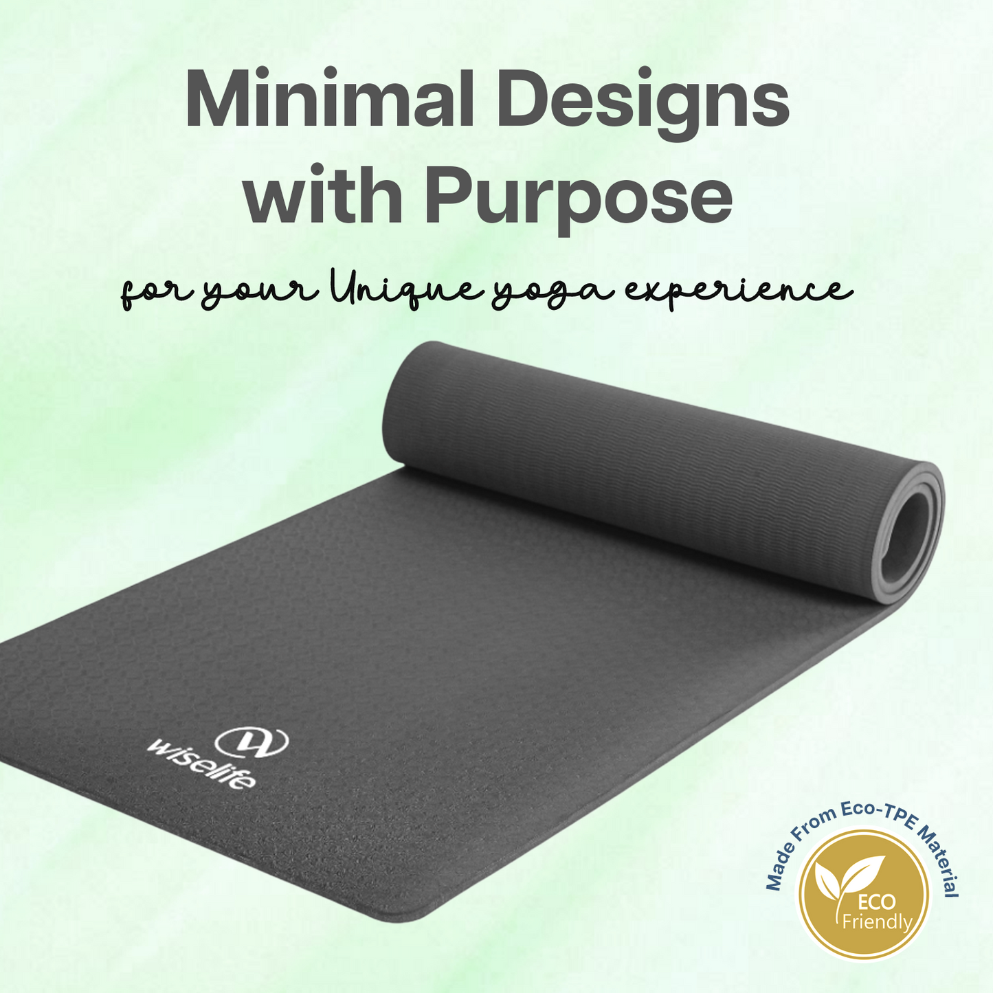 Classic Tpe Yoga Mat - 8 MM