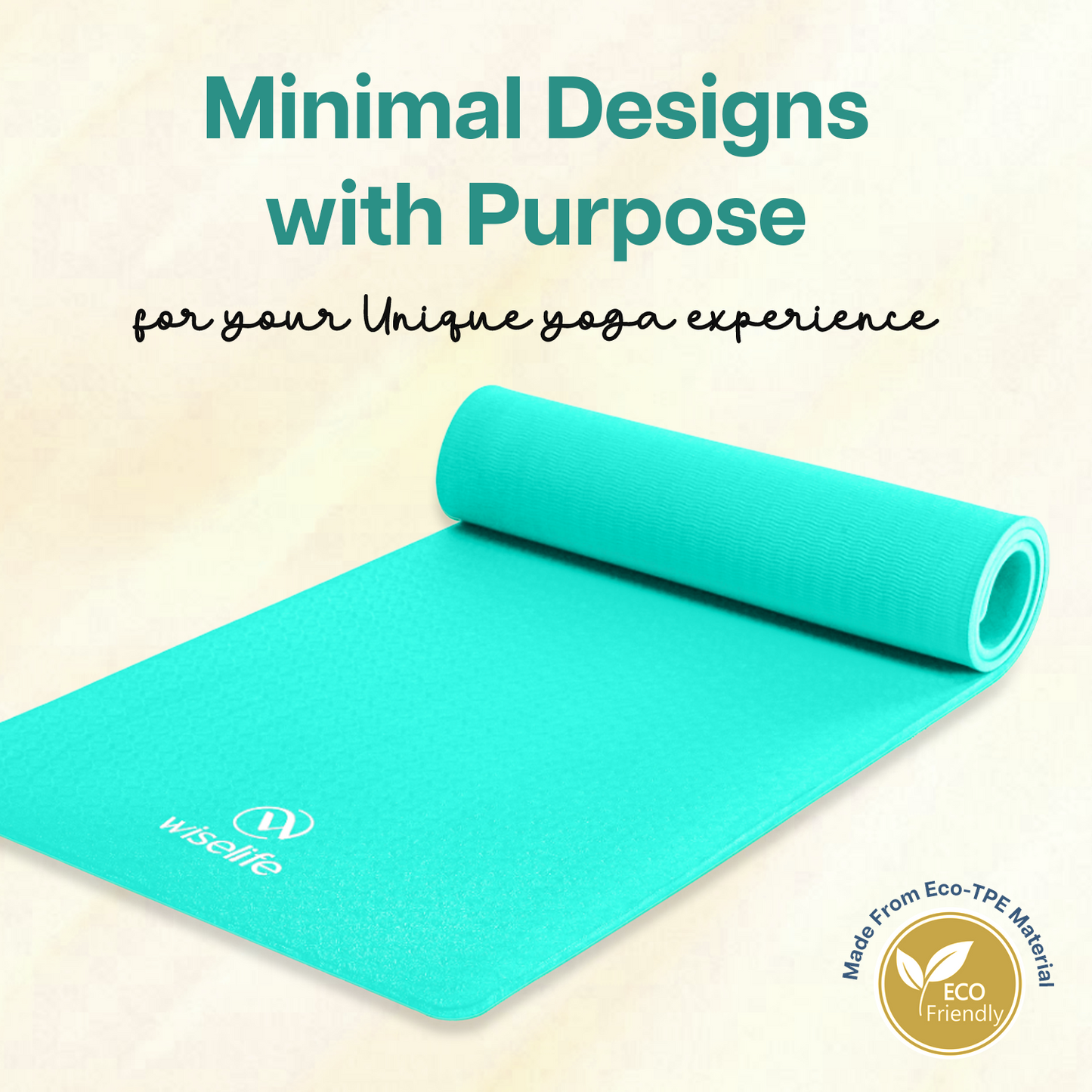 Classic Tpe Yoga Mat - 8 MM