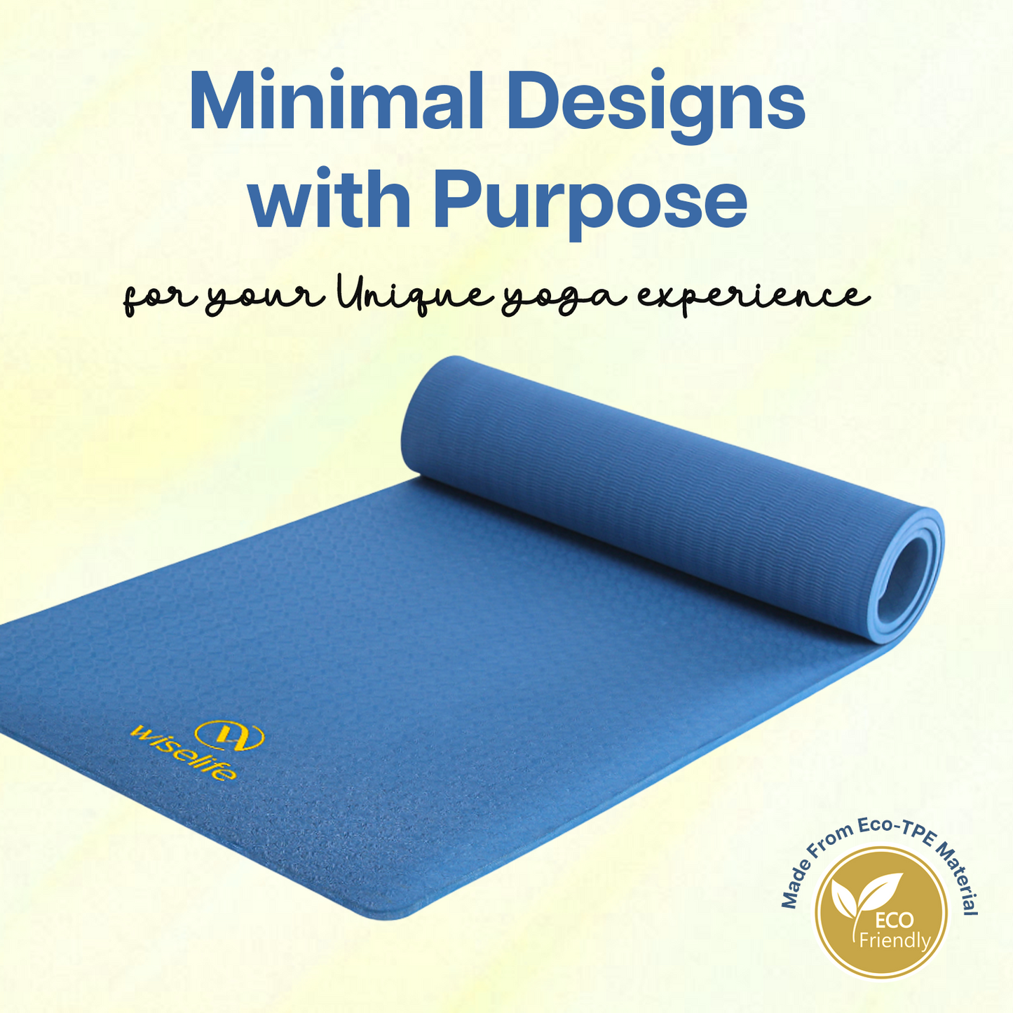 Classic Tpe Yoga Mat - 8 MM