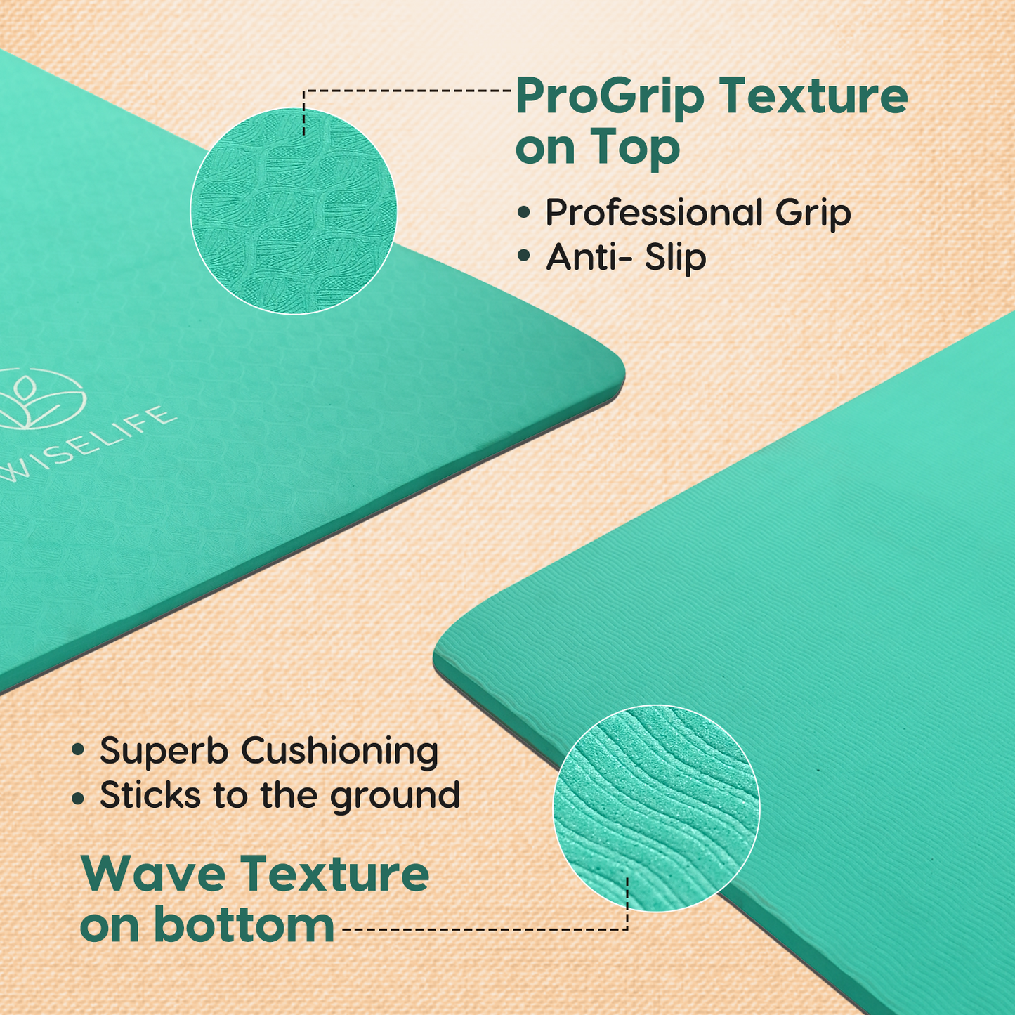 Classic Tpe Yoga Mat - 8 MM