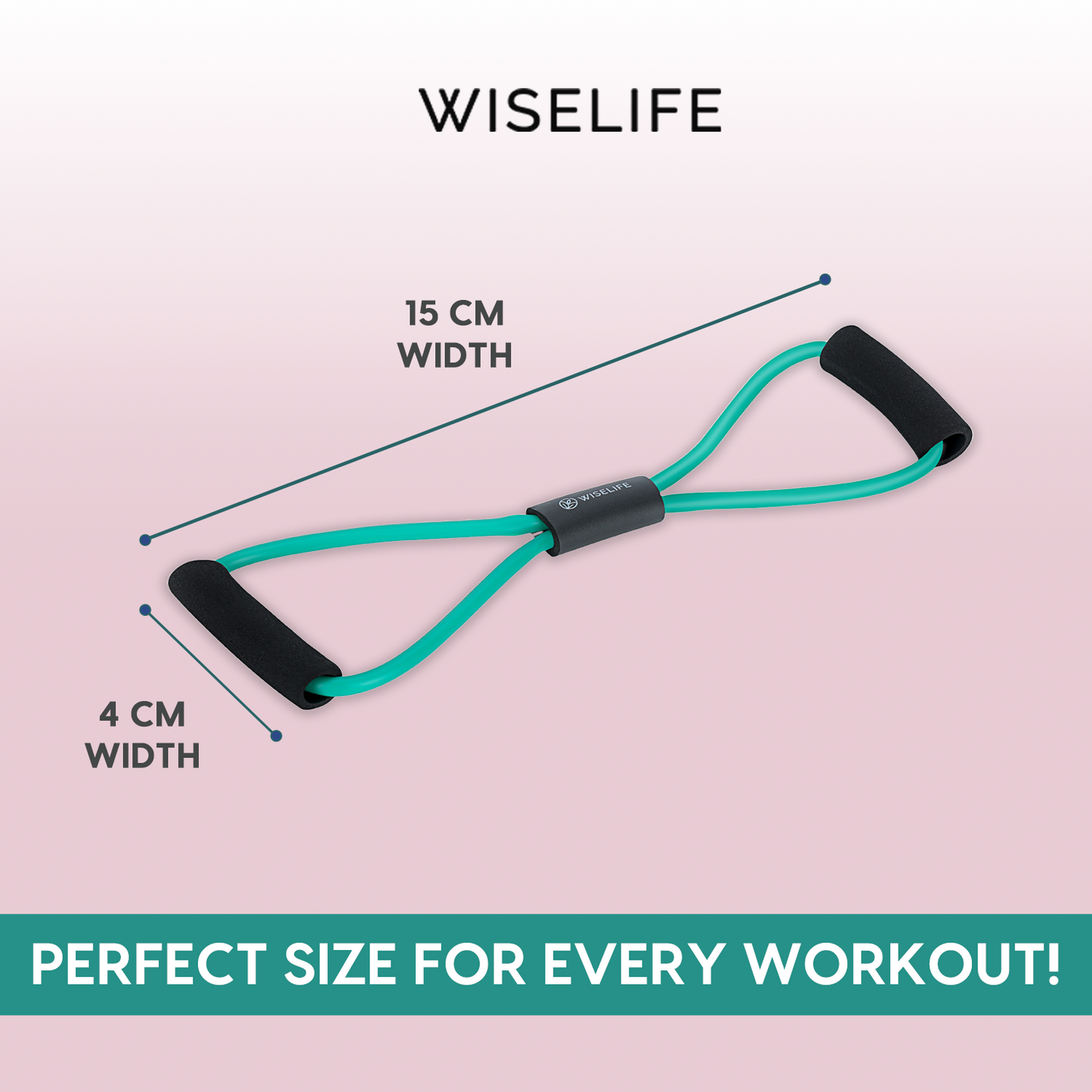 Yoga Tube Band - 8 Shaped Resistance Loop Band