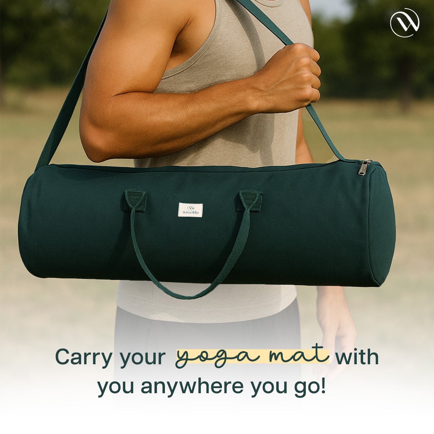 Yoga Mat Duffel Bag (up to 10mm mats)