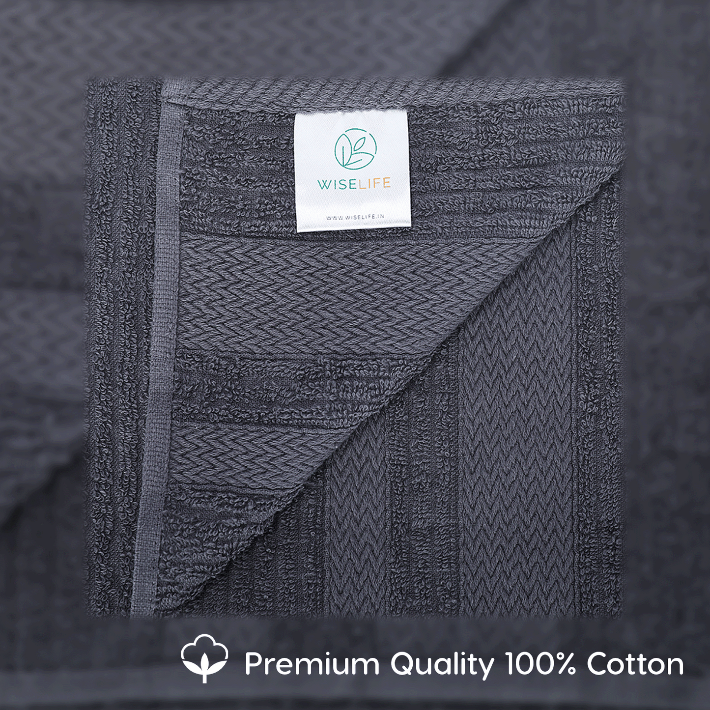 Bath Towel 500 GSM (Grey)