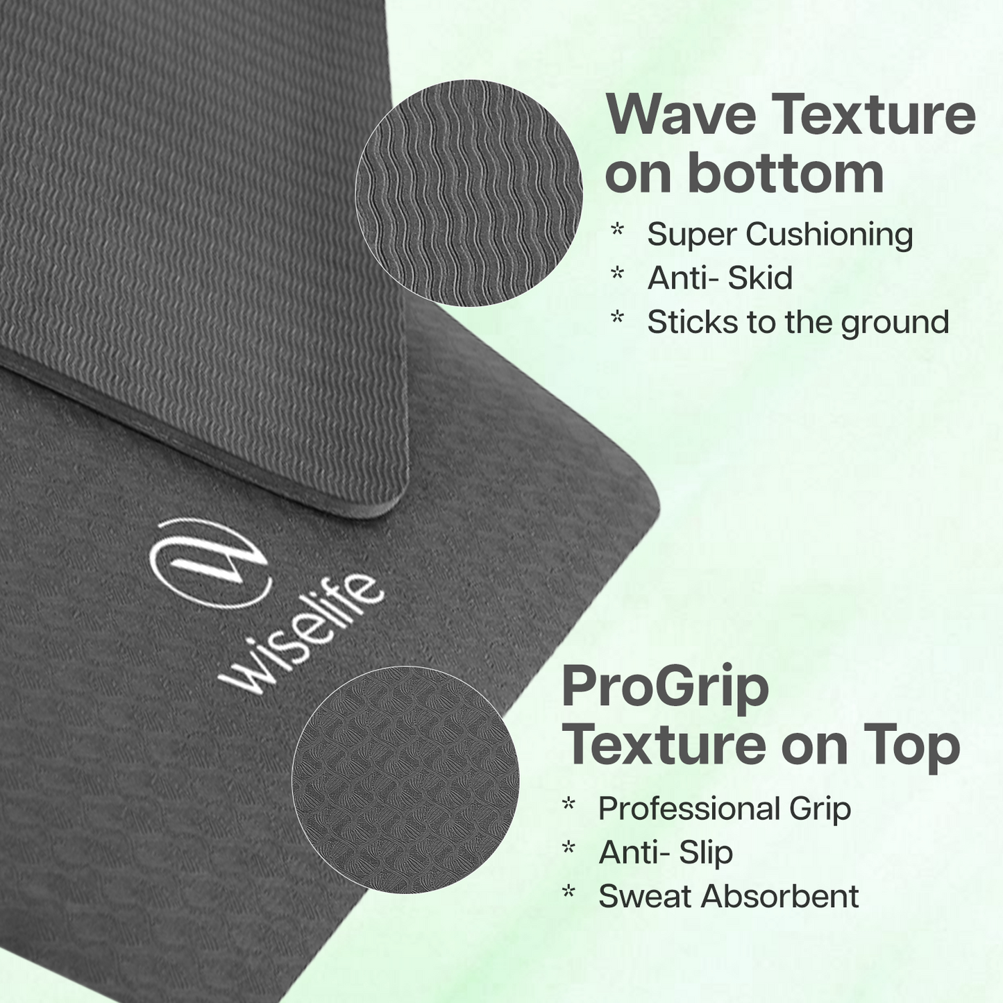 Classic Tpe Yoga Mat - 8 MM
