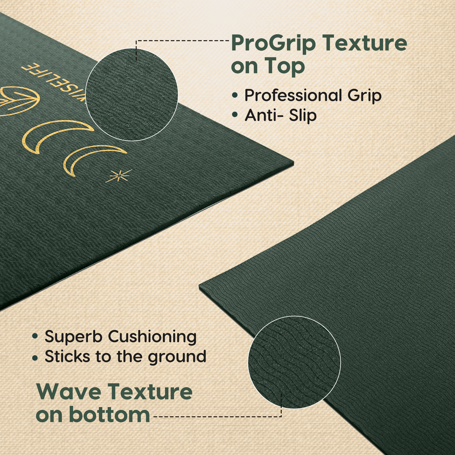 Grande XL TPE Yoga Mat - 6MM
