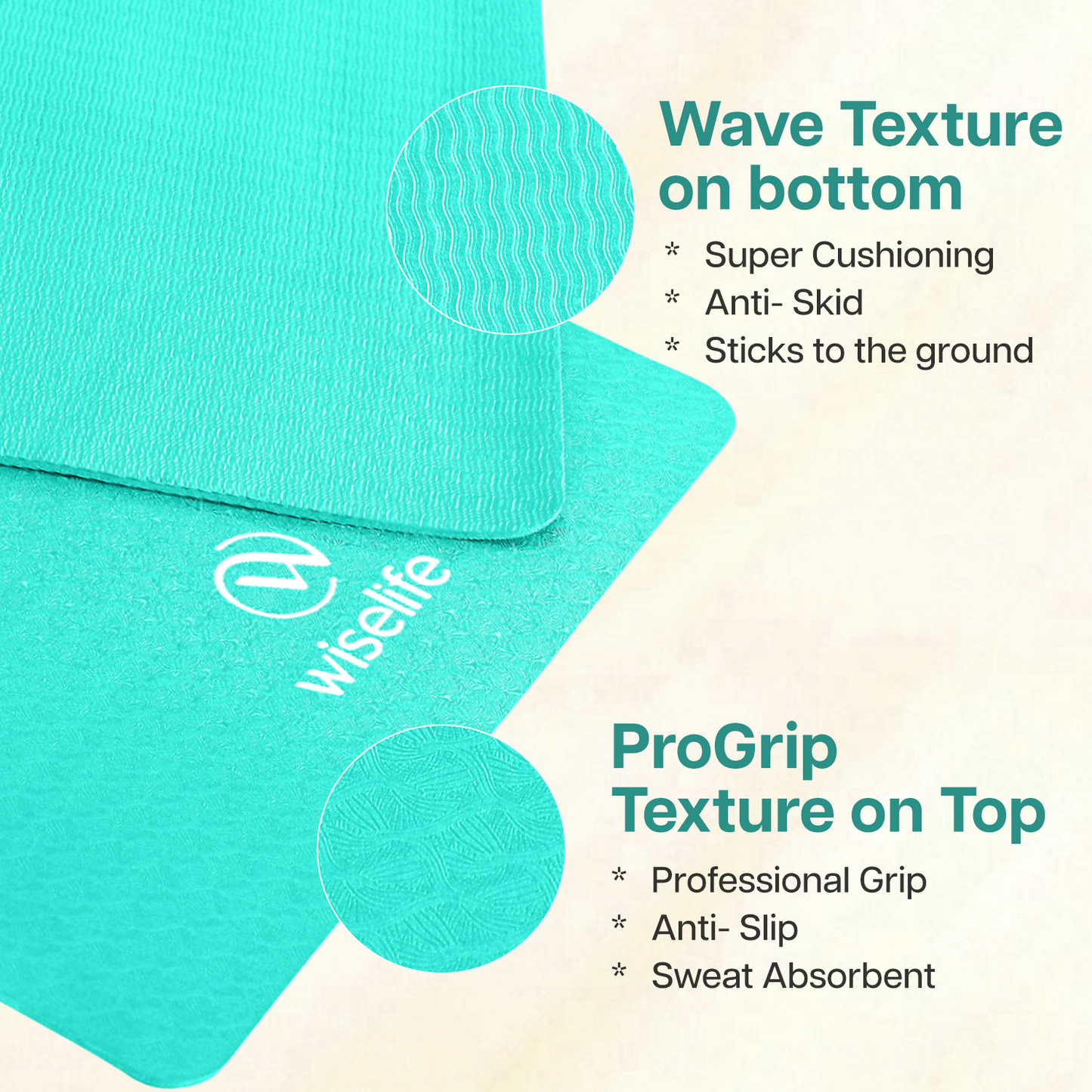 Classic Tpe Yoga Mat - 8 MM