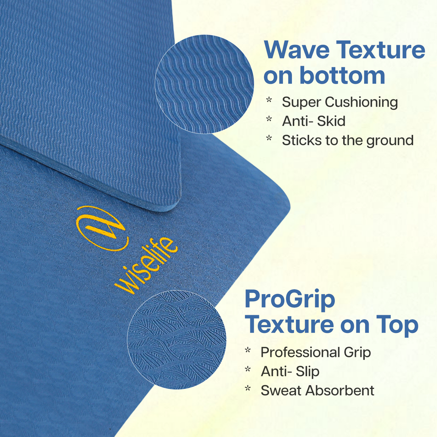Classic Tpe Yoga Mat - 8 MM