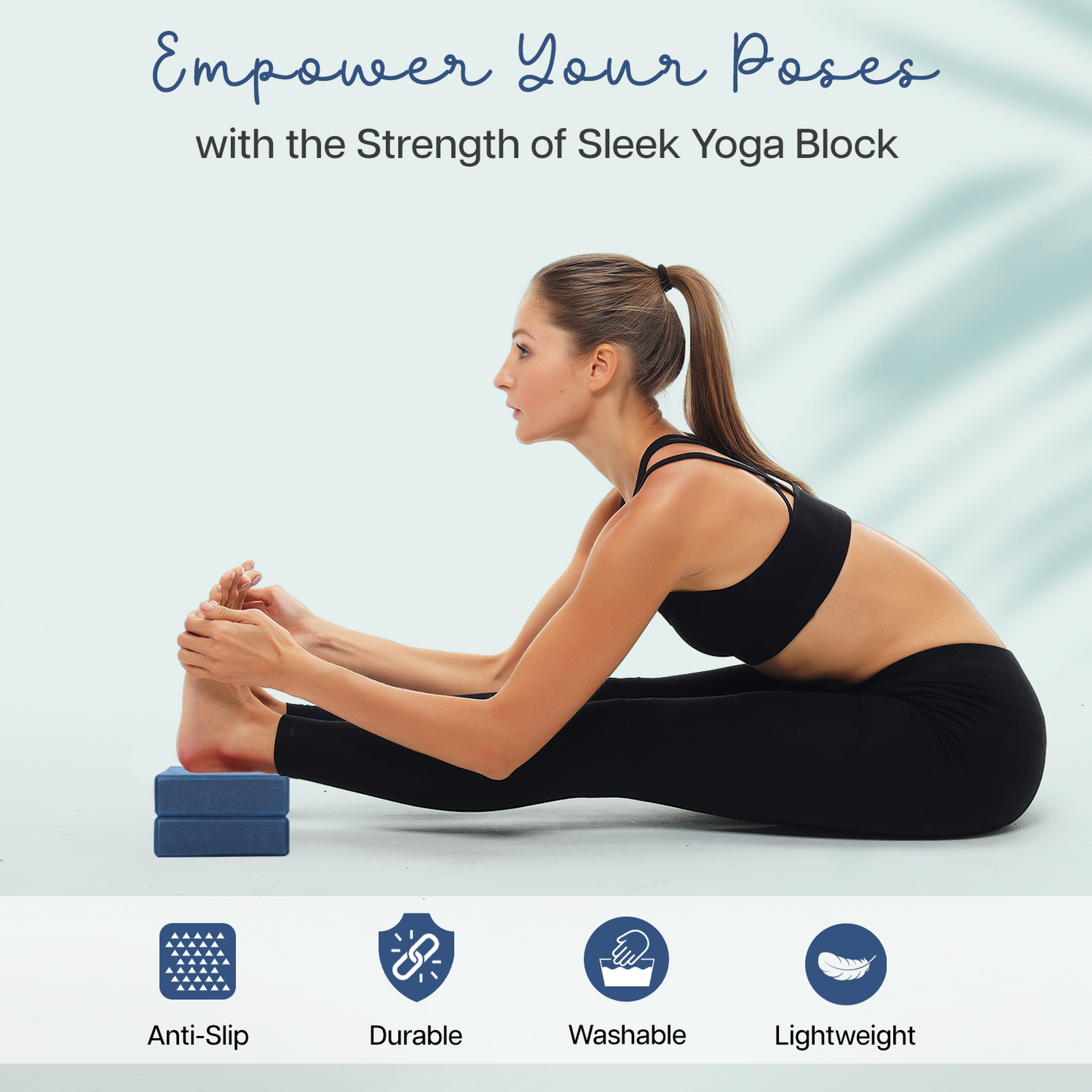 Sleek Yoga Block