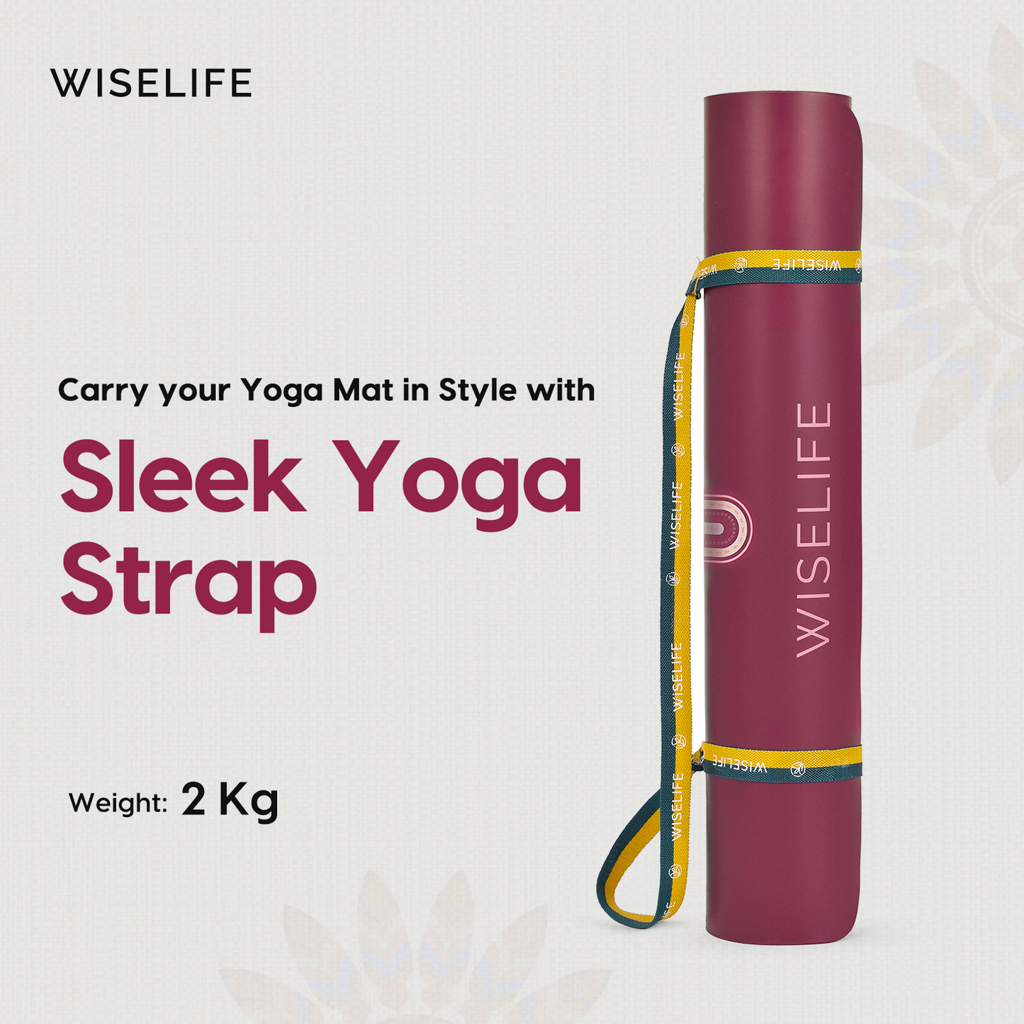 PU Alignment & Natural Rubber Yoga Mat