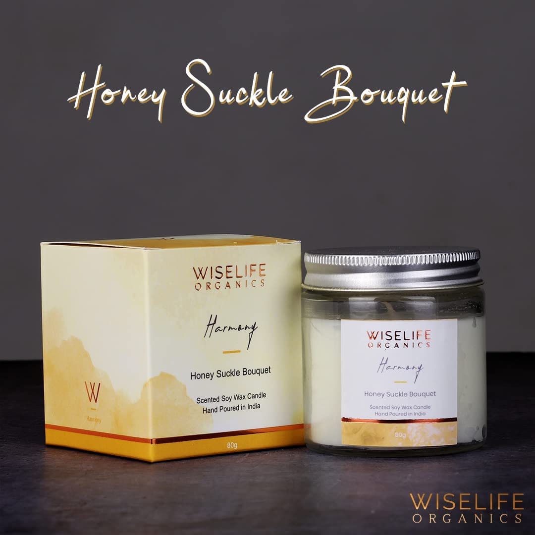 Organic Scented Candle - 80 Gram