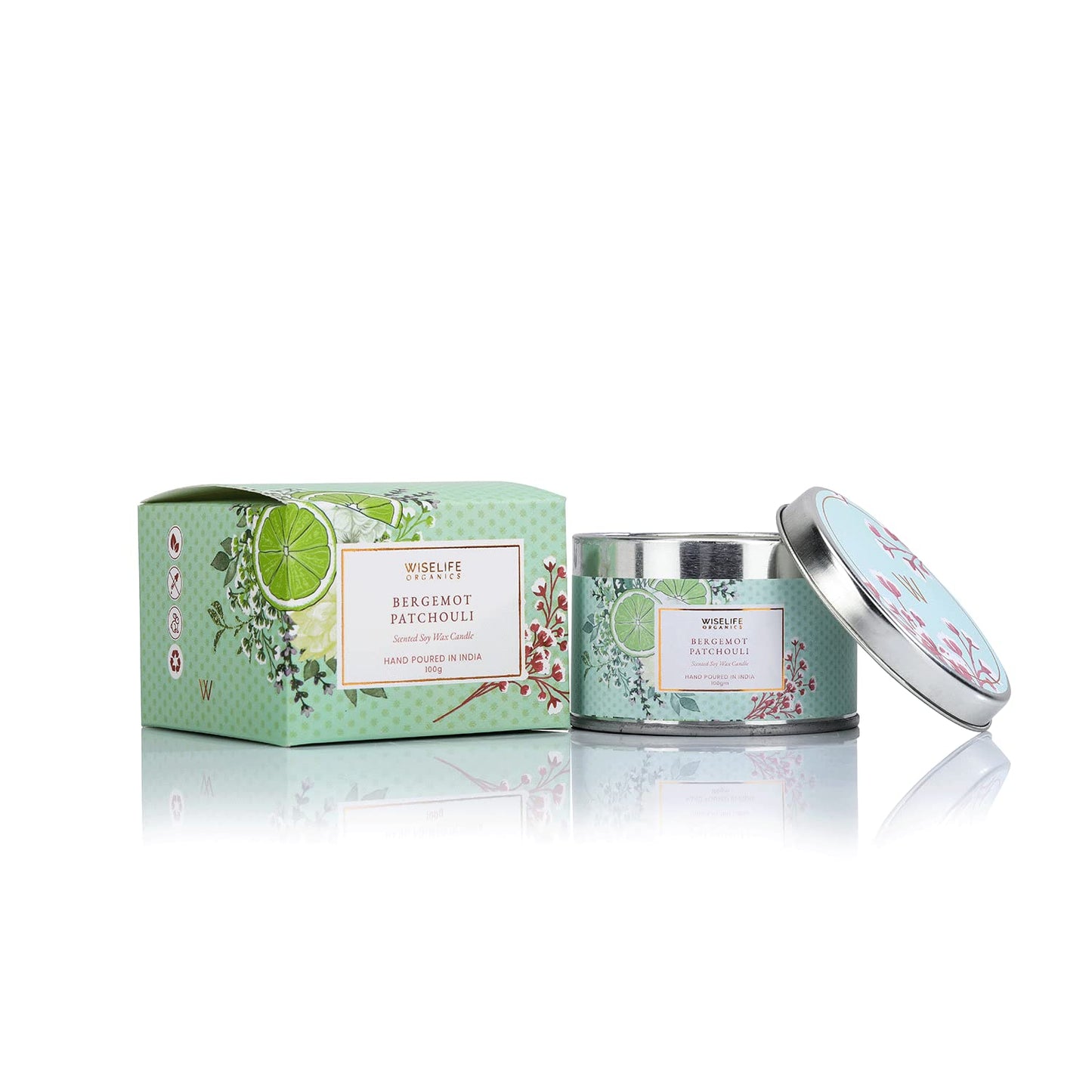 Organics Scented Candle - (100g)