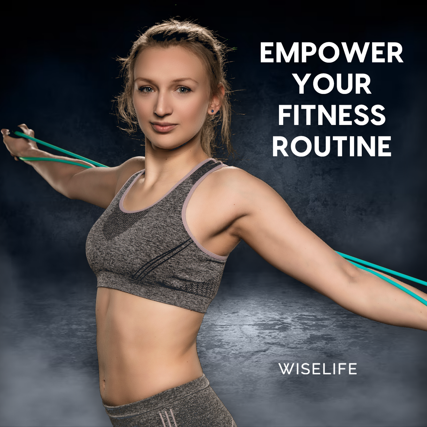 Yoga Tube Band - 8 Shaped Resistance Loop Band