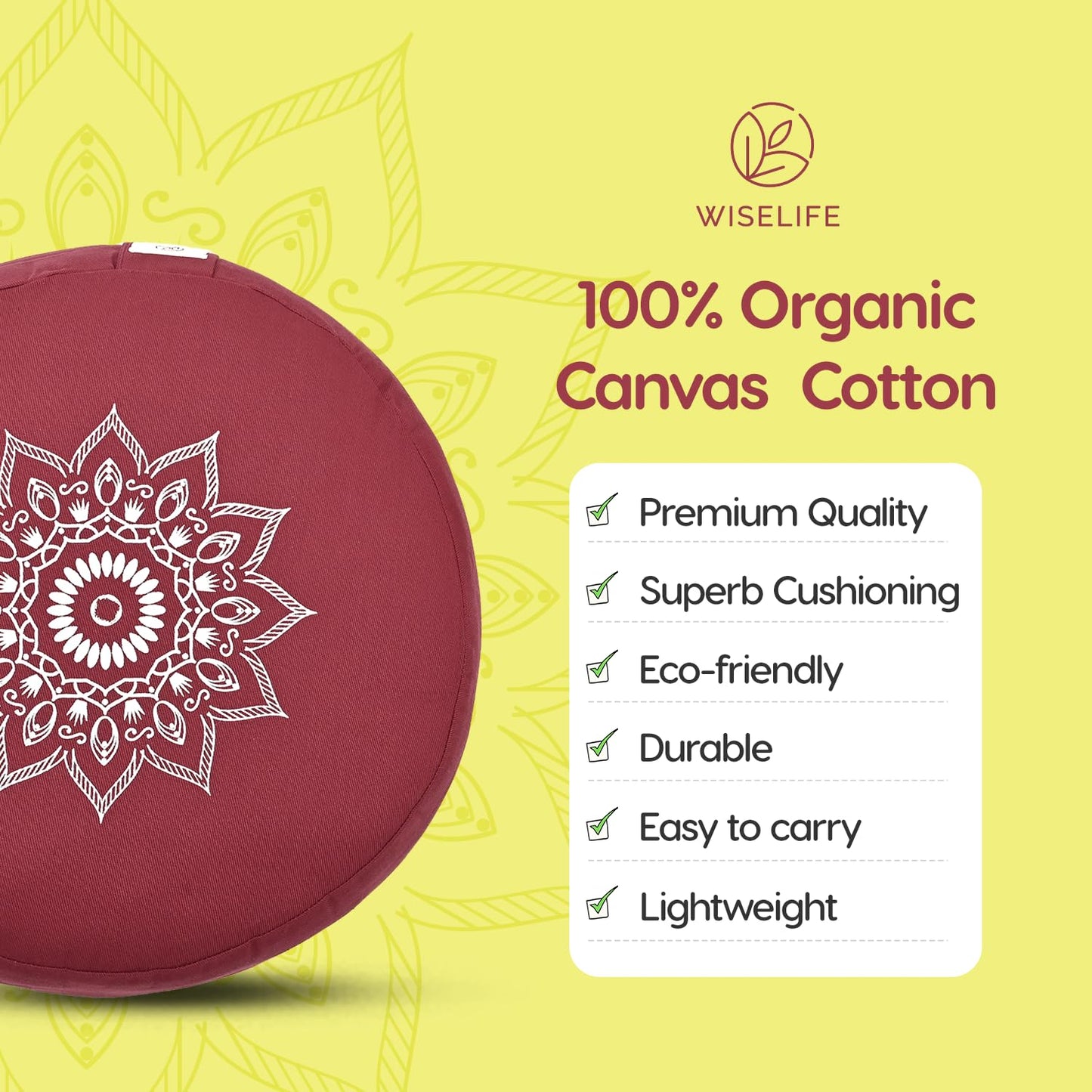 Yoga Meditation Cushion