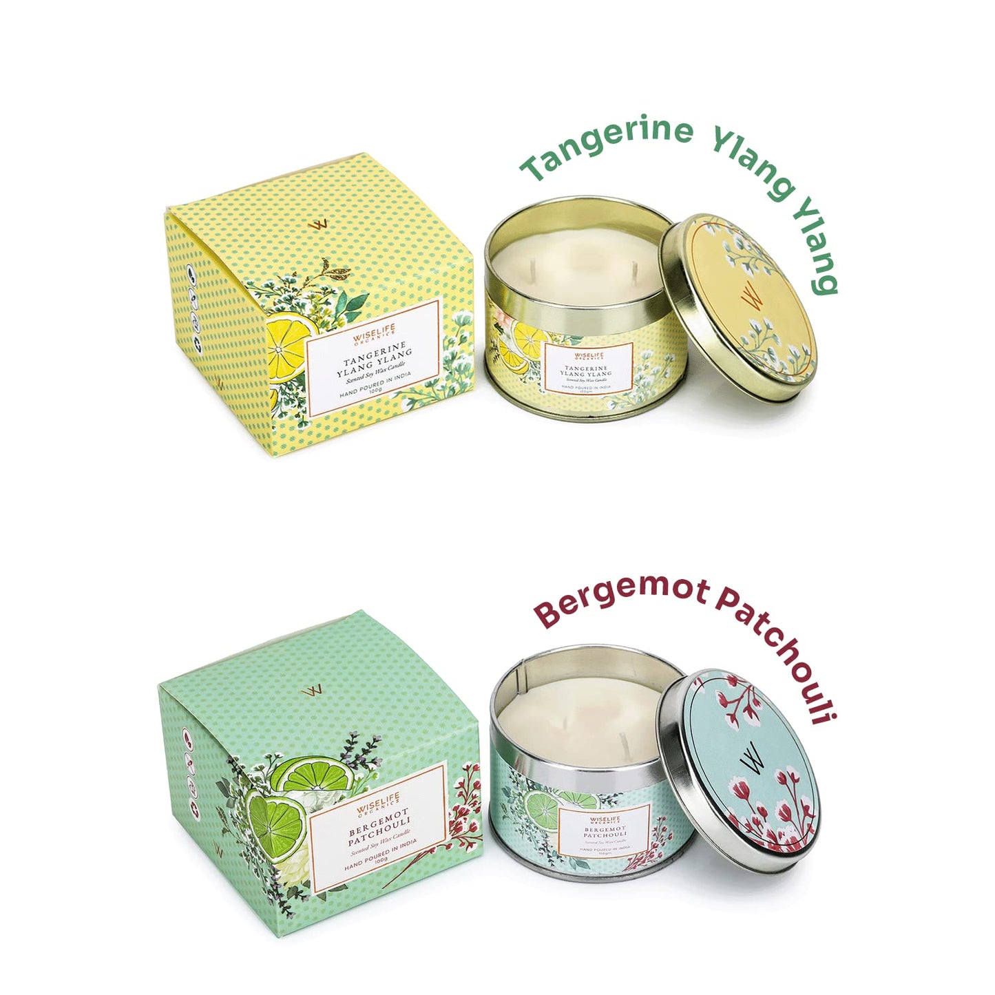 Organics Scented Candle - (100g)