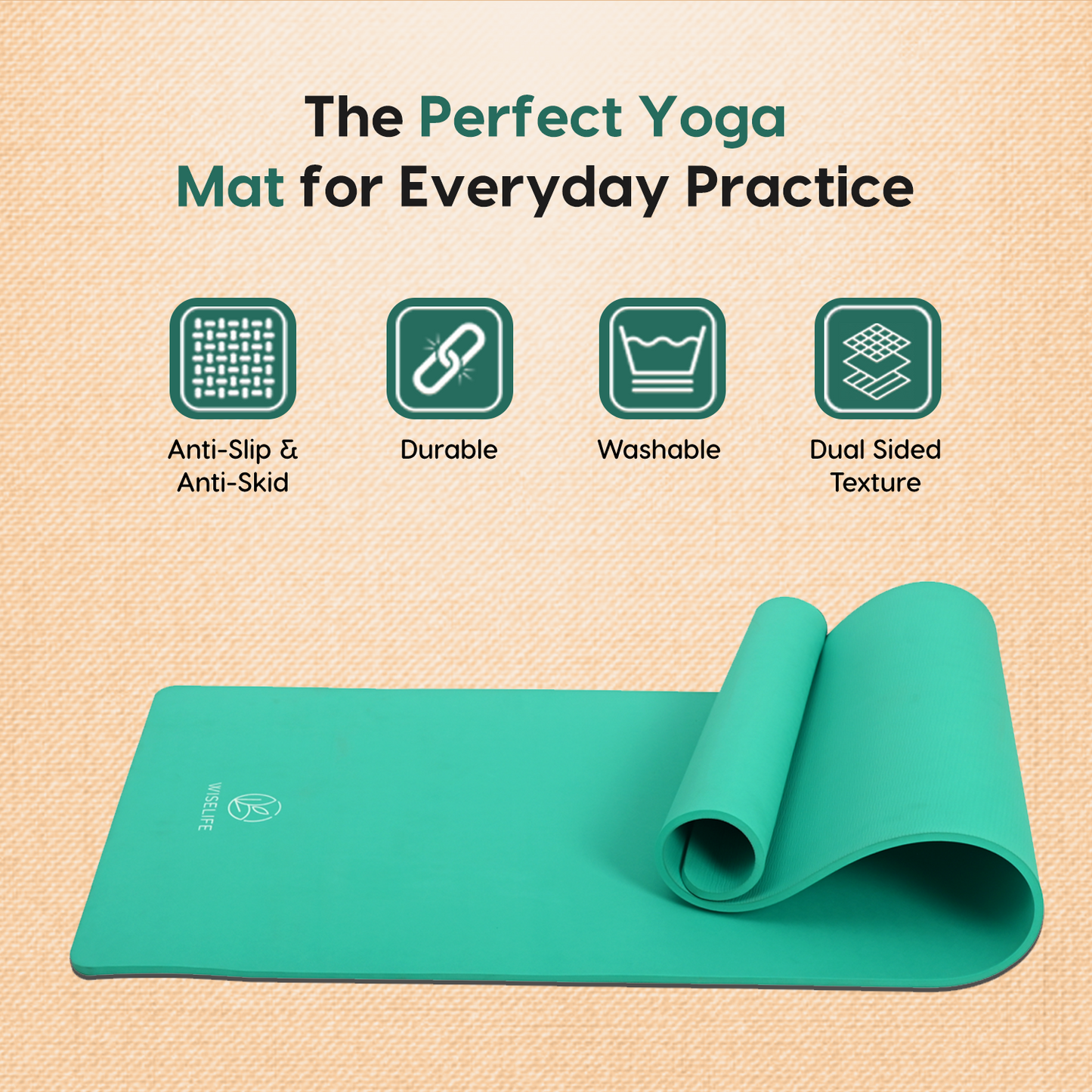 Classic Tpe Yoga Mat - 8 MM