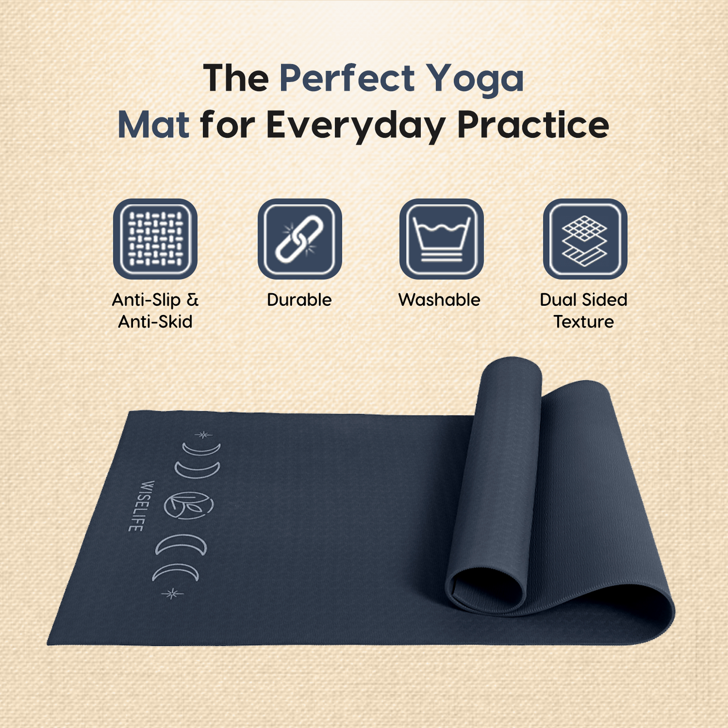 Grande XL TPE Yoga Mat - 6MM