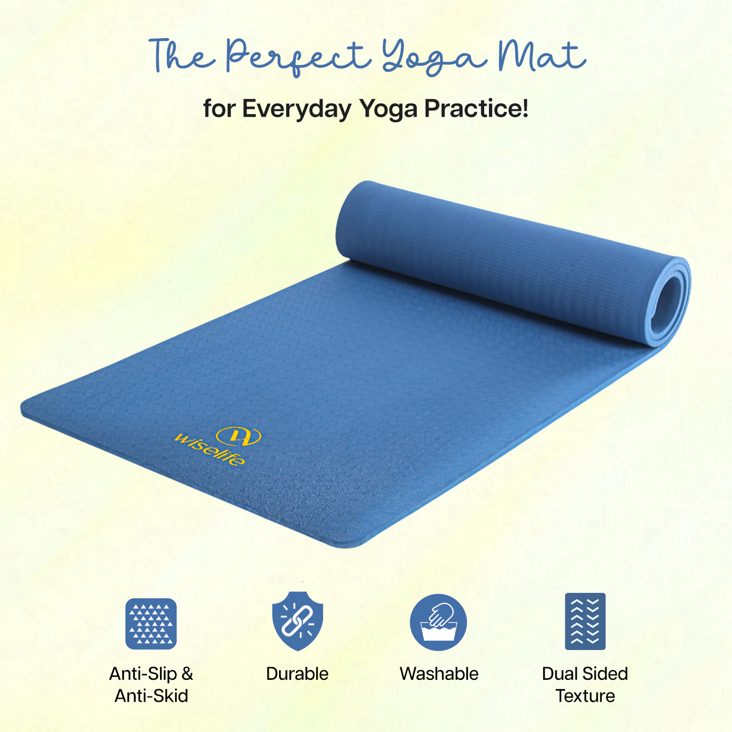 Classic Tpe Yoga Mat - 8 MM