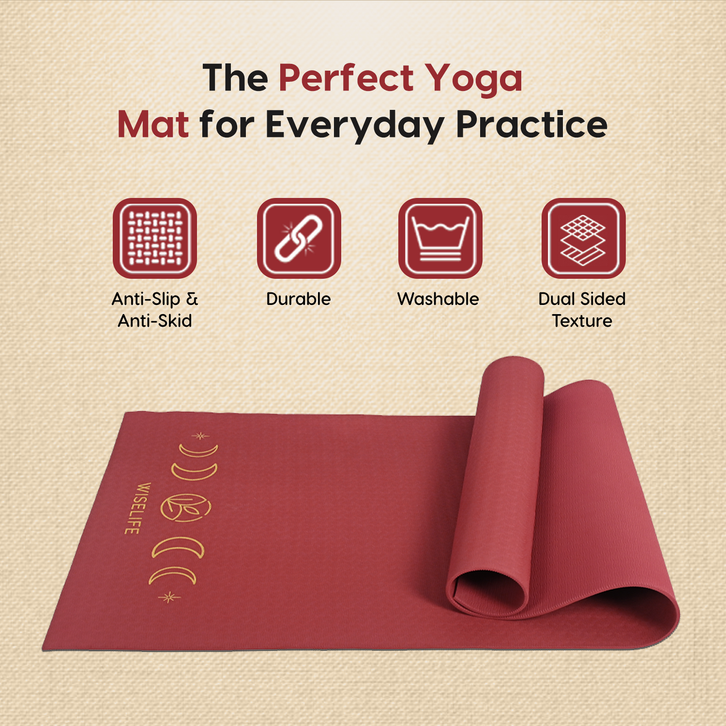 Grande XL TPE Yoga Mat - 6MM