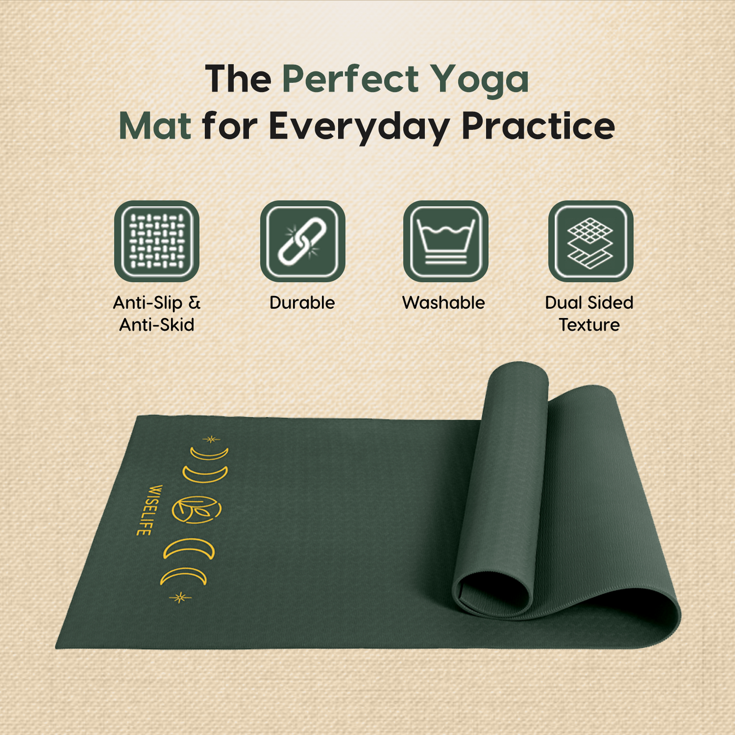 Grande XL TPE Yoga Mat - 6MM