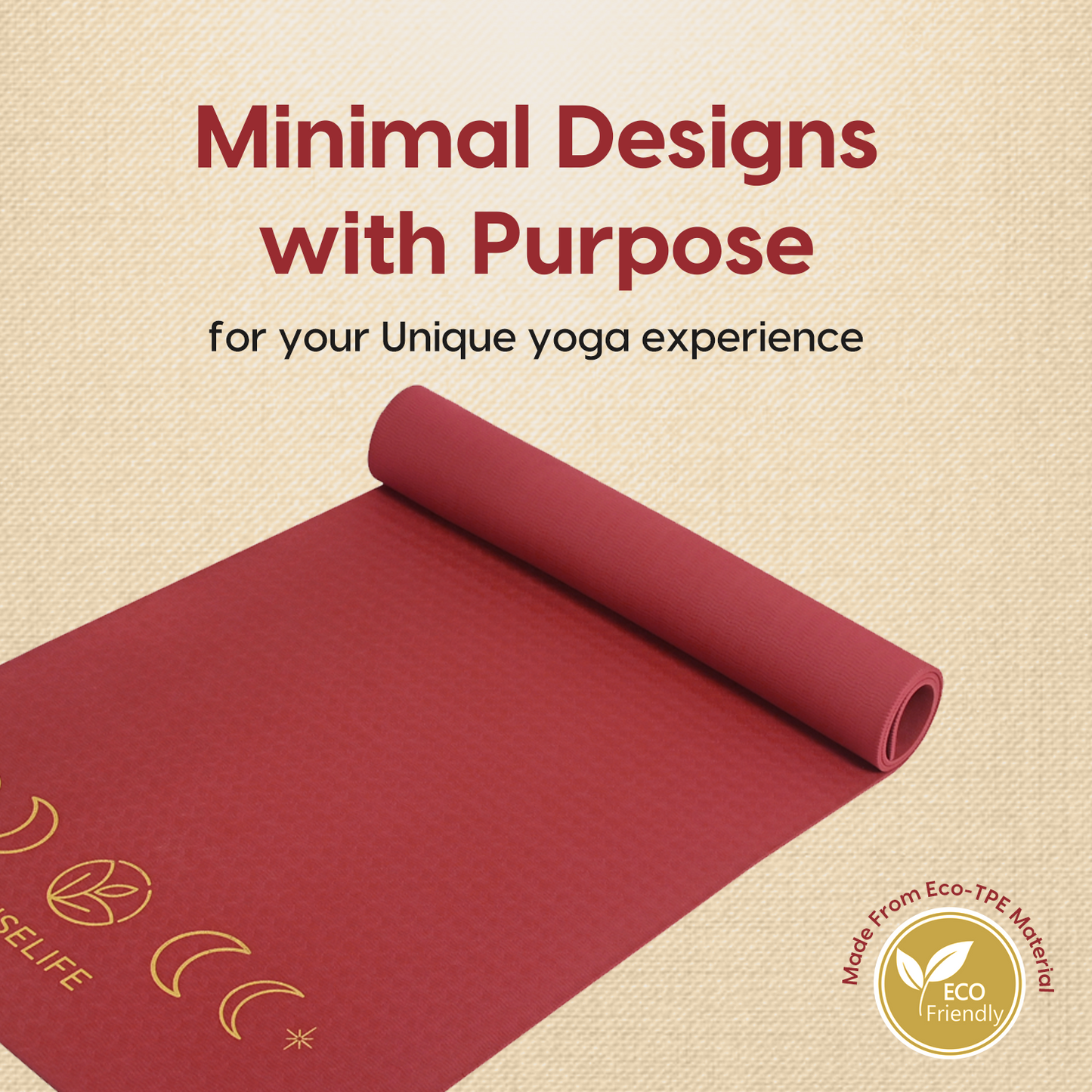Grande XL TPE Yoga Mat - 6MM