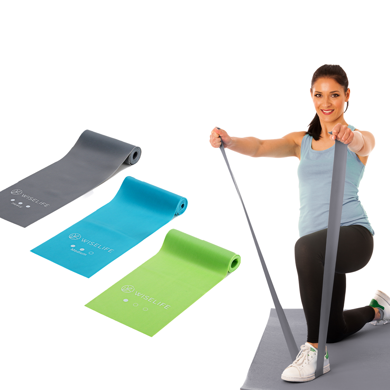 Blue Latex Thera Bands resistance band, For Household at Rs 100