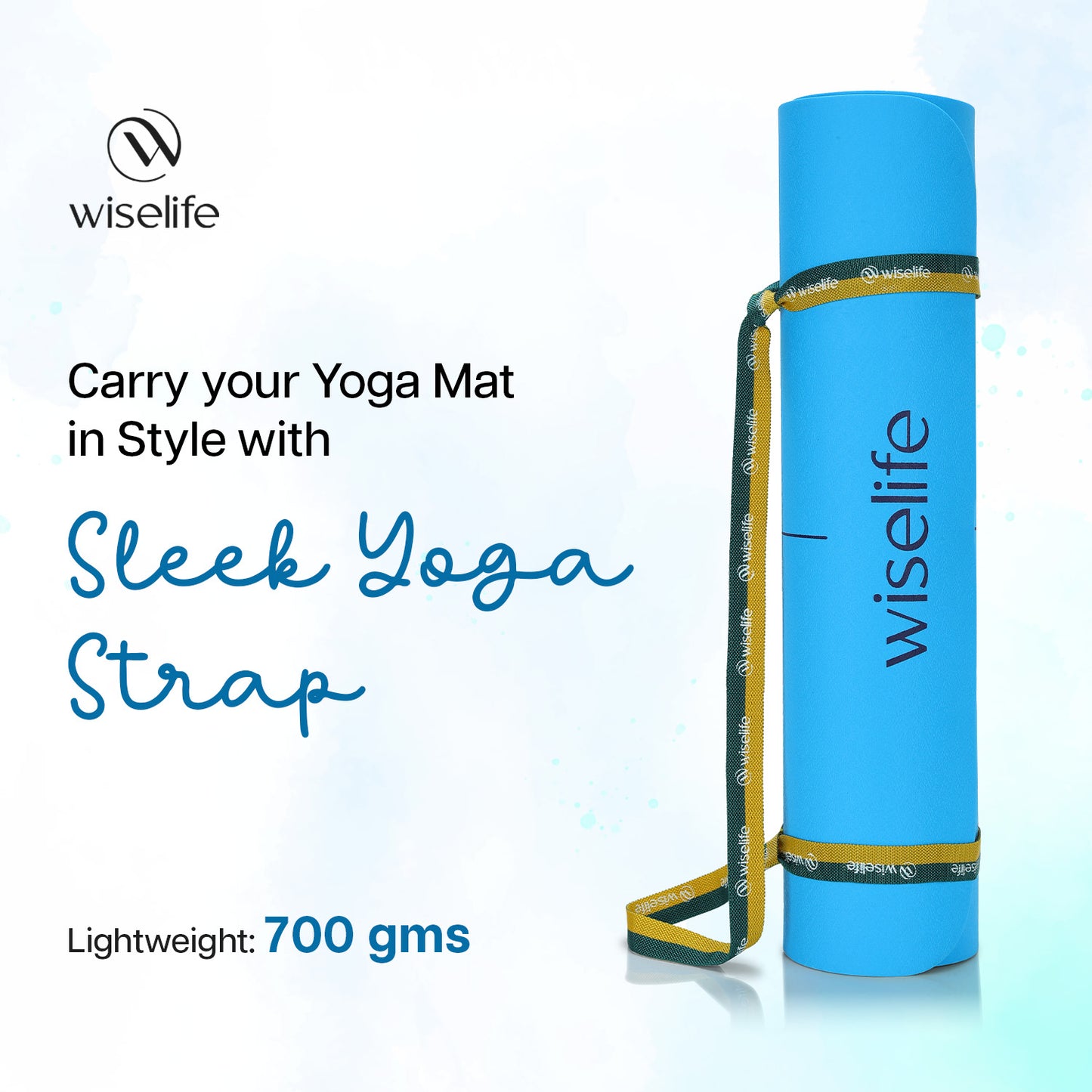 Dual Layer Alignment TPE Yoga Mat - 6mm