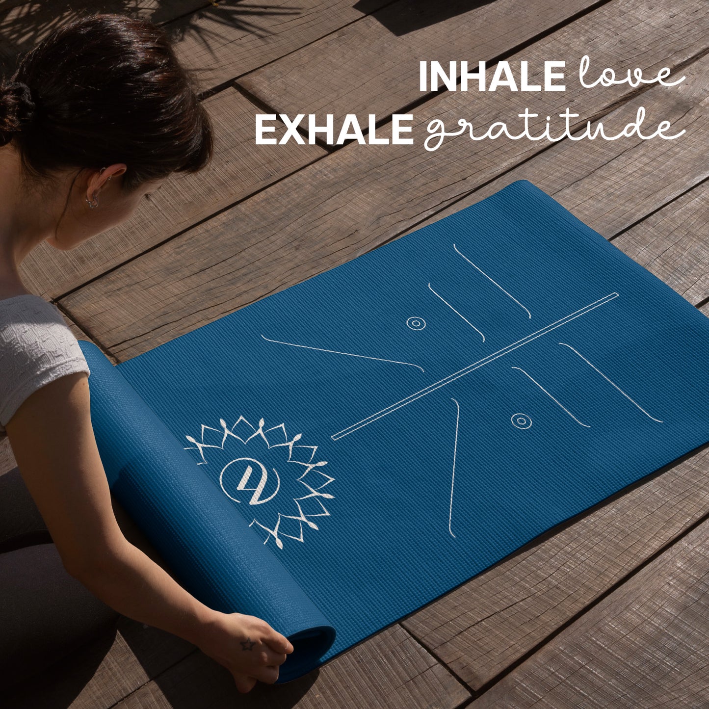 Lotus Alignment TPE Yoga Mat - 10MM