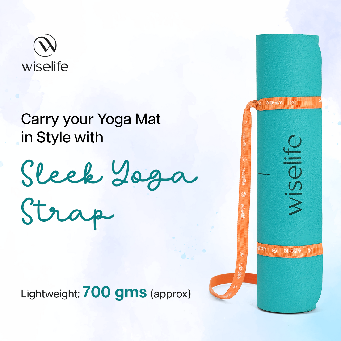 Dual Layer Alignment TPE Yoga Mat - 6mm