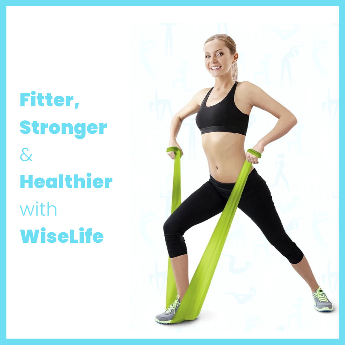 Professional Latex Resistance Thera Band – (Set of 3)
