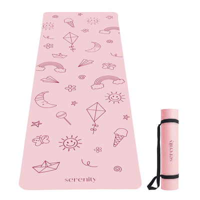 Kids Printed Yoga Mat - 4MM