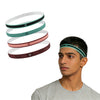 Silicone-Grip Headband Set of 2