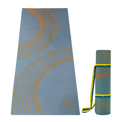 Purpose Printed TPE Yoga Mat-6mm