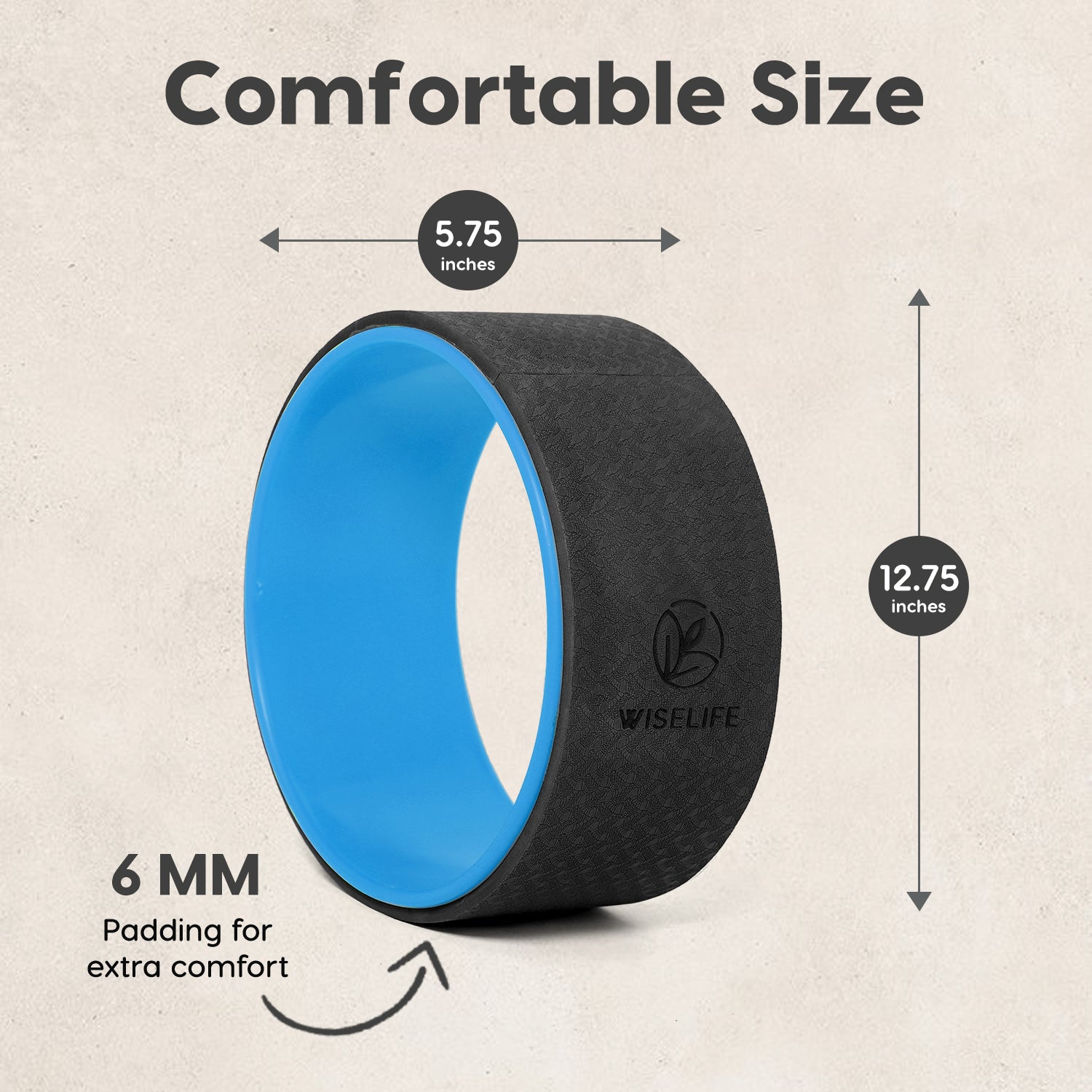 wiselife yoga wheel , wheel pro , yoga wheel for back bends , yoga wheel 13 inch , yoga wheel for exercise , yoga wheel cork , wheels