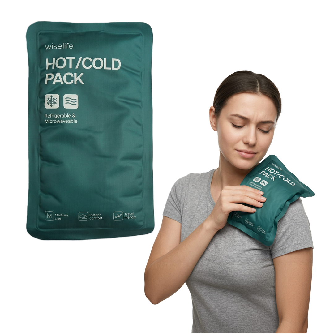 Wise Reusable Hot & Cold Ice Pack Green