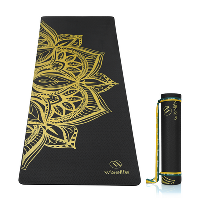 Purpose Printed TPE Yoga Mat-6mm