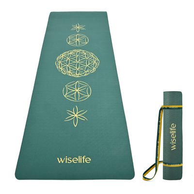 Purpose Printed TPE Yoga Mat-6mm