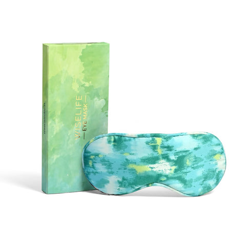 Printed Mulberry Silk Eye Mask