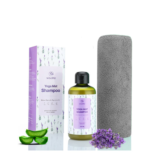 Wiselife Yoga Mat Shampoo- Lavendar 200ml