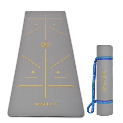 True Alignment TPE Yoga Mat - 6mm