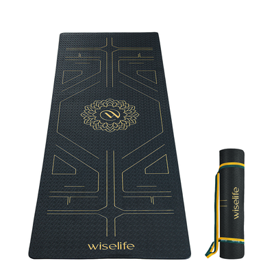 True Alignment TPE Yoga Mat - 6mm