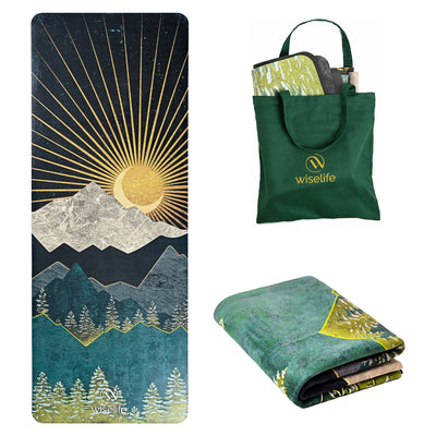 Foldable Rubber Yoga Mat 2MM