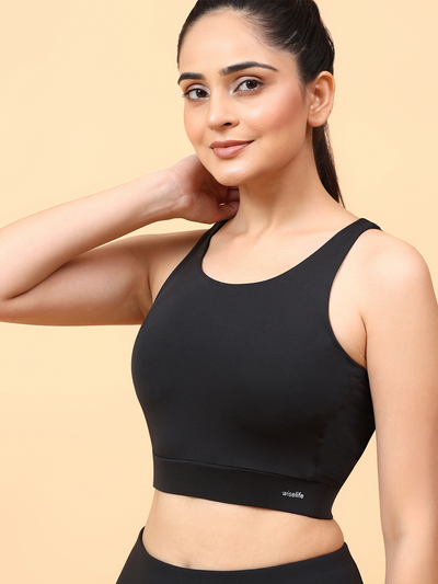 Wise Active Wings Bra (Black)