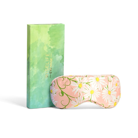 Printed Mulberry Silk Eye Mask