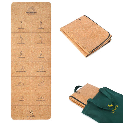 Foldable Rubber Yoga Mat 2MM