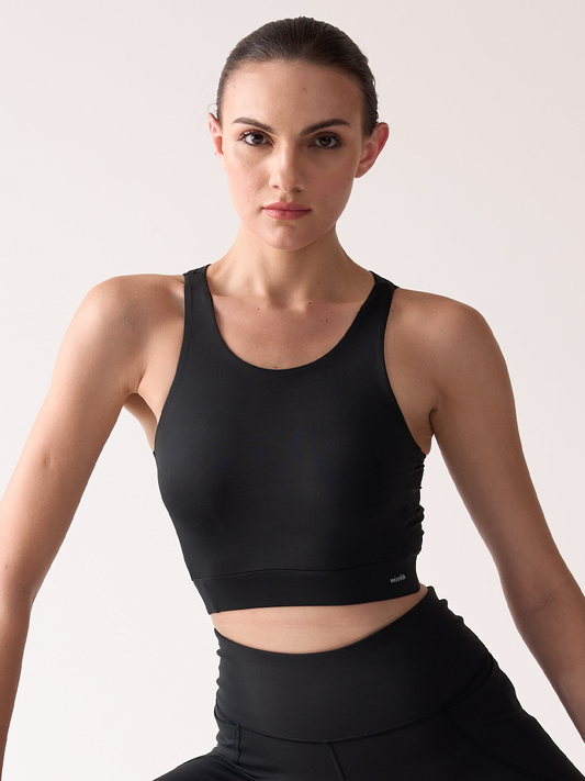 Wise Classic Yoga Bra (Black)