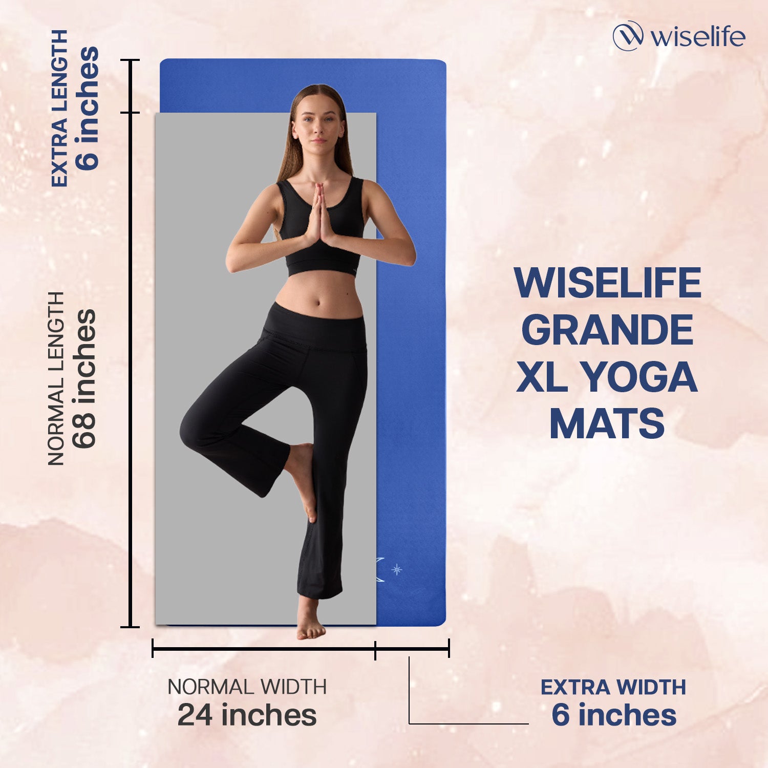 wiselife xl yoga mat , xl yoga mat , xl yoga mat 72x36 inches , xl yoga mat for woman , xl yoga mat wiselife , xl yoga mat 72x48 inches , xl yoga mat for woman 10 mm , xl yoga mat for man , 
yoga mat cover bag xl , wiselife grande xl 6 mm tpe yoga mat , yoga mat xl size 8mm
