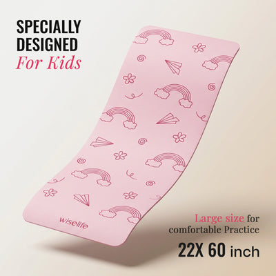 Kids Printed Yoga Mat - 6MM