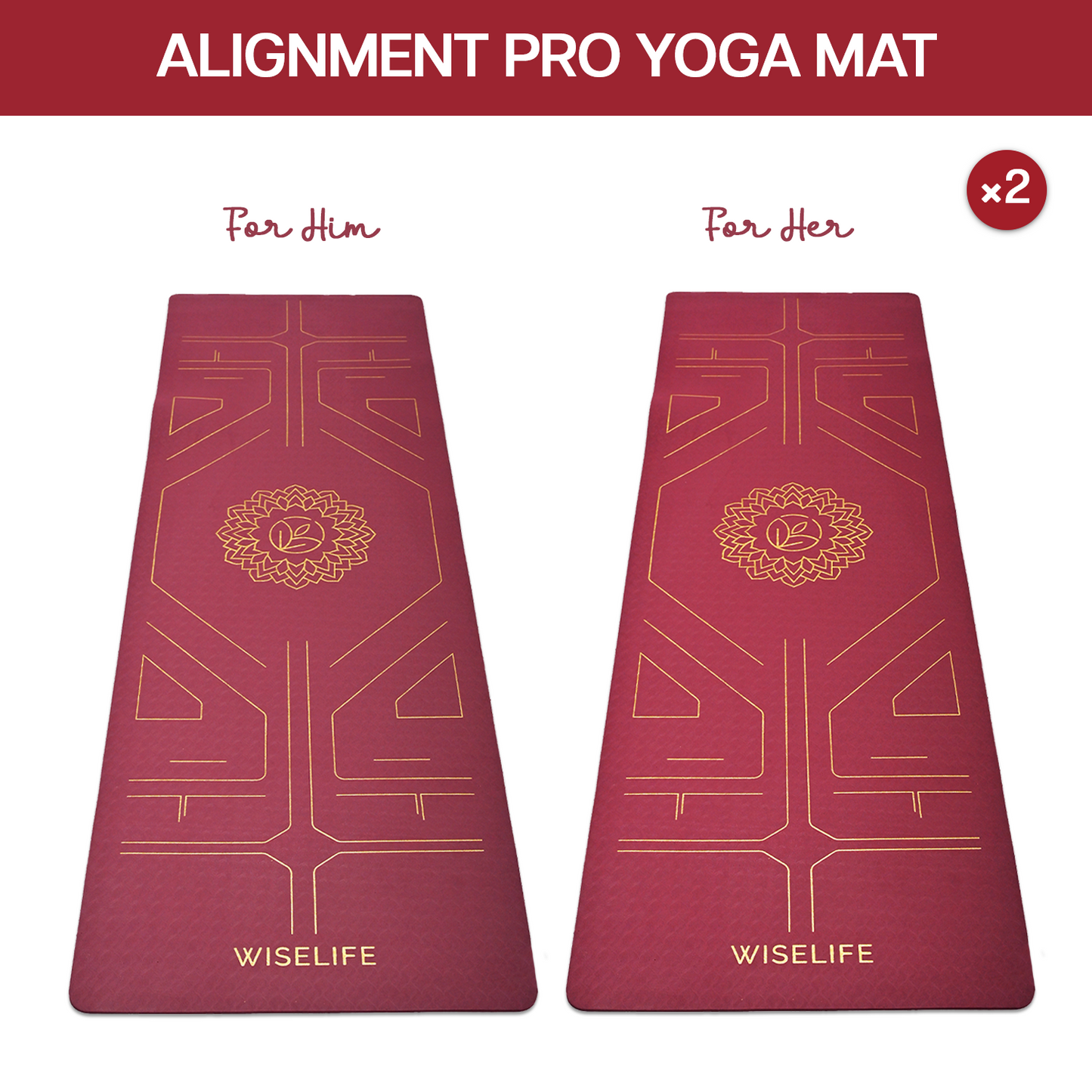 WiseLove Bestseller Couple Yoga Kit